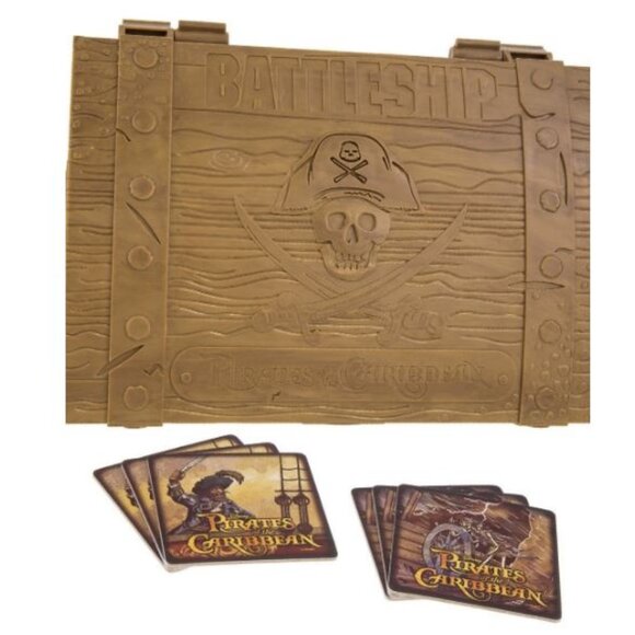 Disney Parks Theme Park Edition Pirates Caribbean BATTLESHIP Board Game NEW - Picture 2 of 5